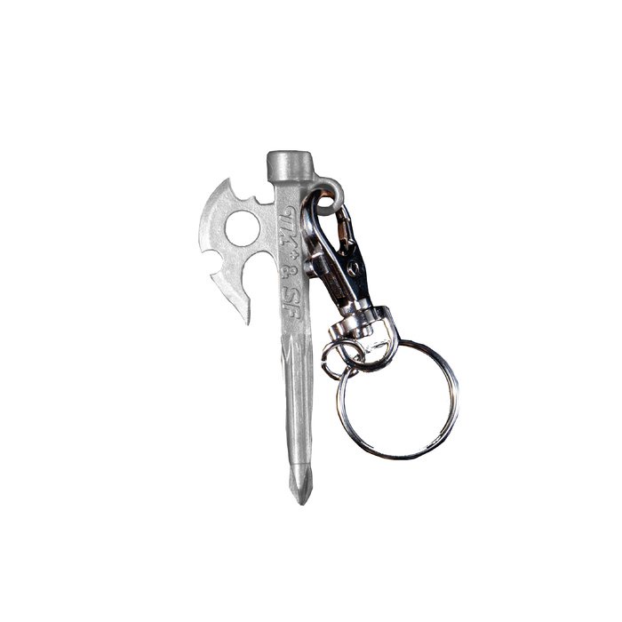 Stainless Steel Peg Keychain