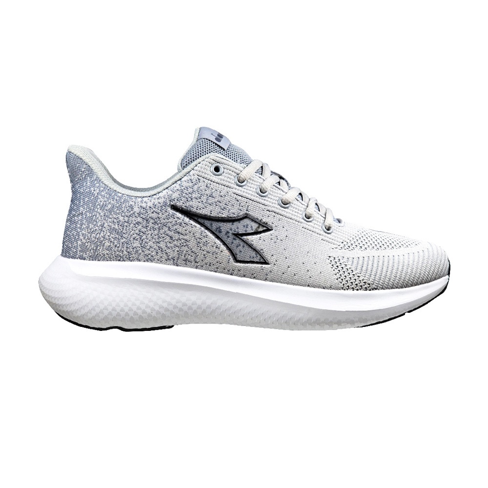 DIADORA迪亞多那 獵鷹輕量慢跑鞋 男運動鞋 男鞋 台灣製造 時尚 飛織 透氣 吸震 減壓 抗菌 除臭 止滑 灰 綠, , large