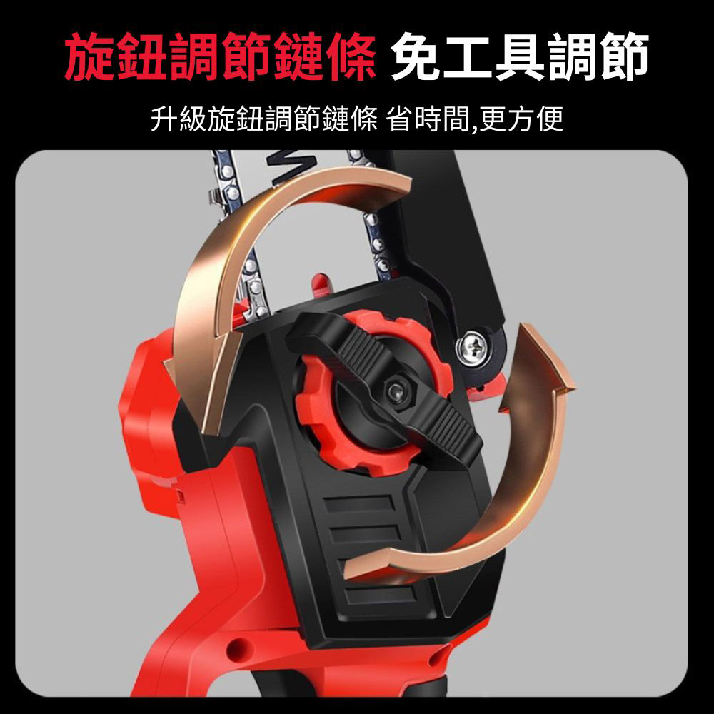 8-inch electric chainsaw bare machine (standard plastic box included), , large