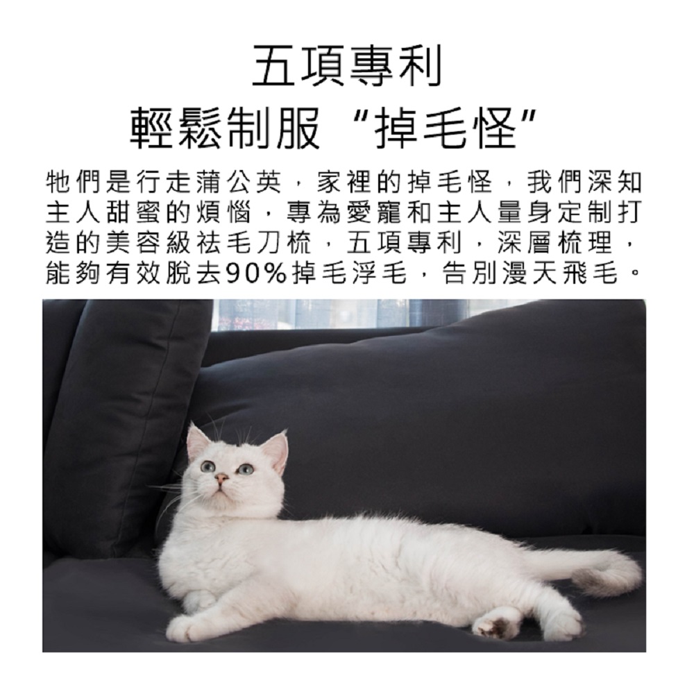 【好米企業社】Pawbby寵物毛梳 Pawbby 單手式寵物去毛刀梳 寵物理毛梳 寵物, , large