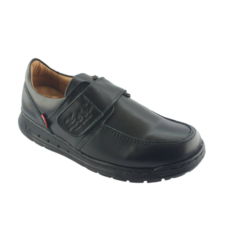 ZOBR輕量健康彈力紳士氣墊鞋U263, 黑色-28cm, large