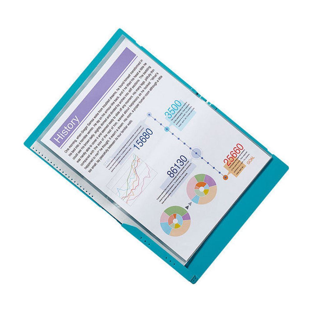 *需預訂【KING JIM】COMPACK 可對折資料夾 A4 10頁 (5894H)白, , large