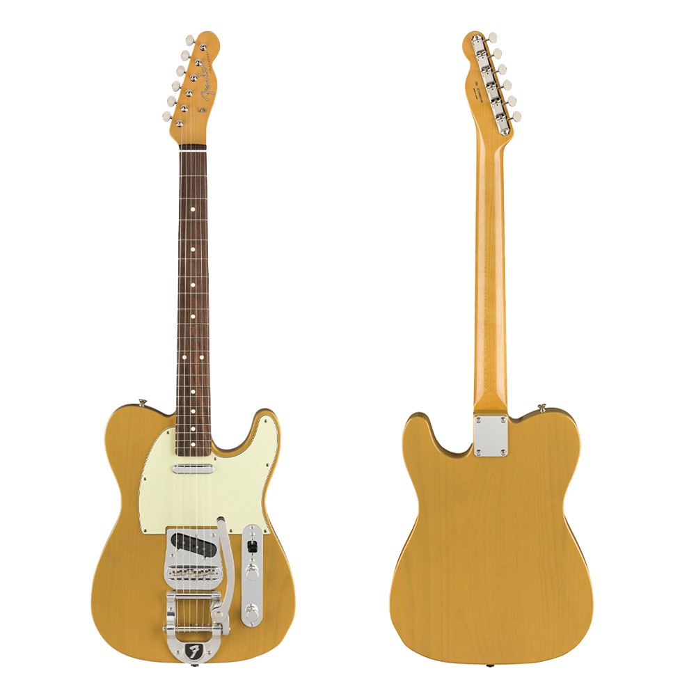 Fender MIJ Traditional 60S Tele Bigsby RW BSB 電吉他 焦糖金款【敦煌樂器】, , large