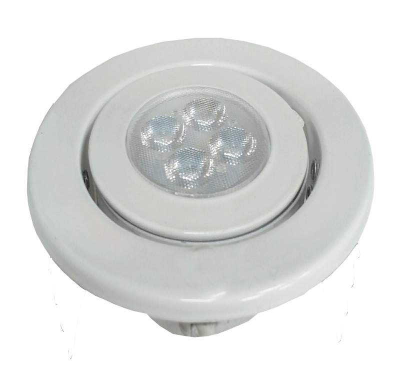 LED-211-7A 5W Microwave Swing Sensor Recessed Light (White Light - 7cm Hole - Full Voltage)