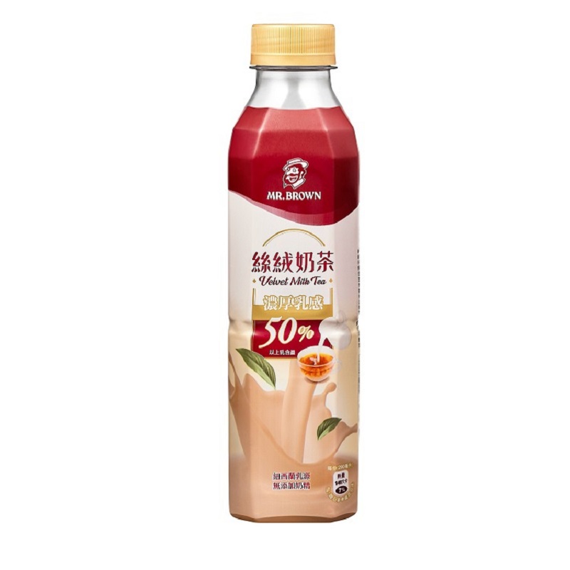 伯朗絲絨奶茶580ml, , large