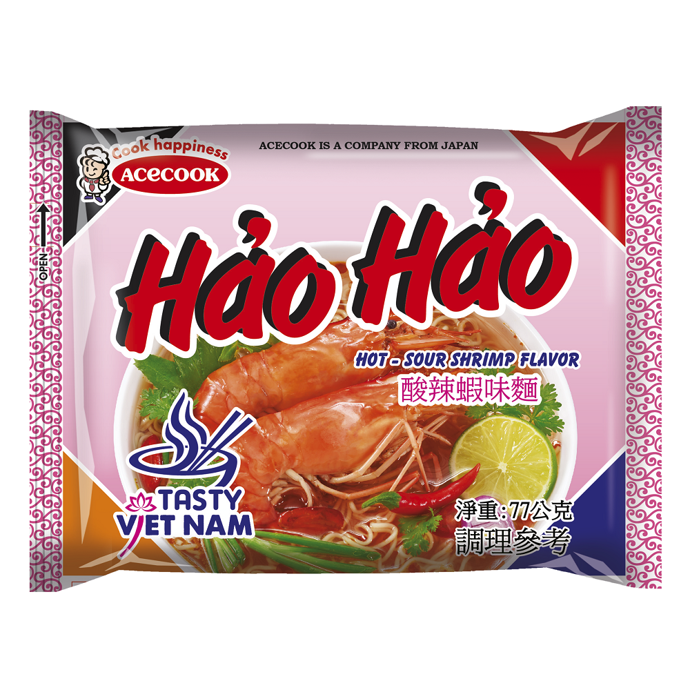 Acecook Hao Hao酸辣蝦味麵, , large