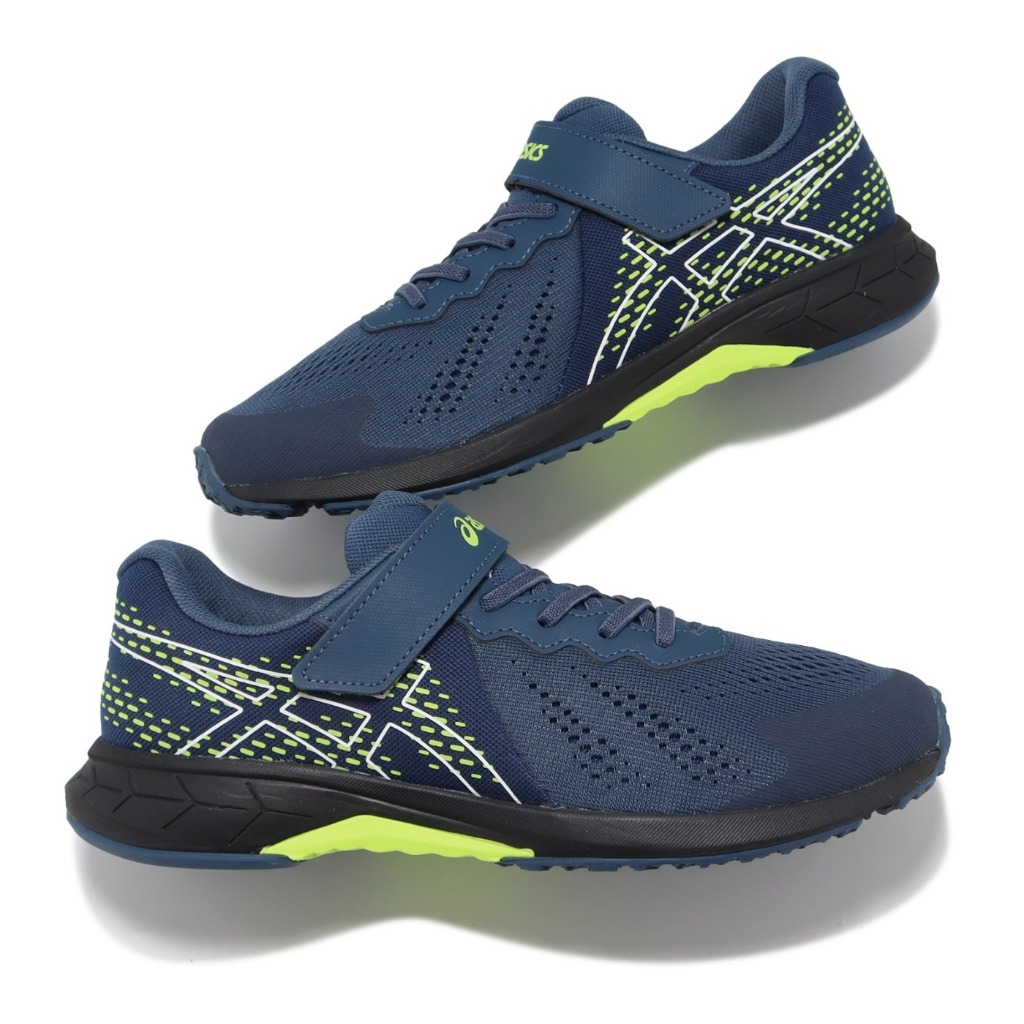 [秉宸] ASICS LAZERBEAM RI-MG 兒童慢跑鞋 深丈青 黏帶式 童鞋 1154A169 24SSO, , large