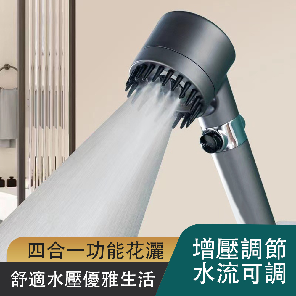 【CITY STAR】Three-speed pressurized and filtered shower head, , large