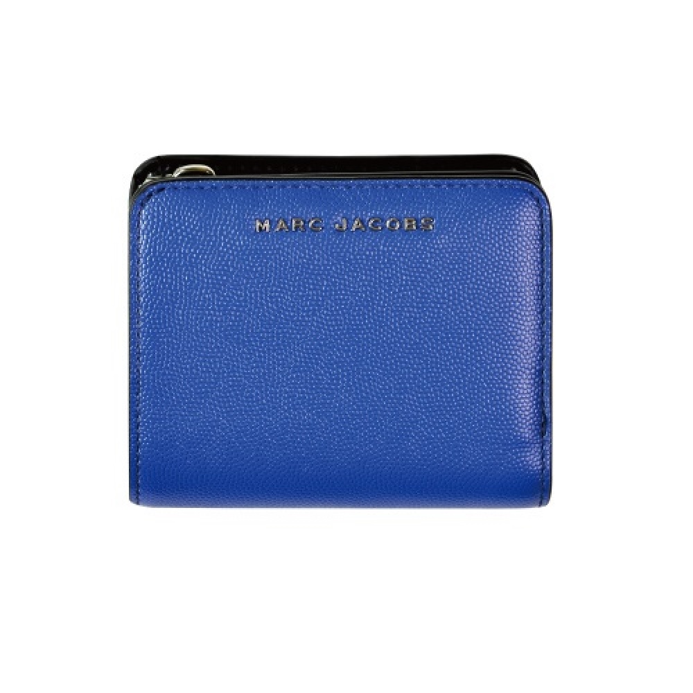 平行輸入【MARC JACOBS 馬克賈伯】LOGO短夾 零錢款 寶藍, , large
