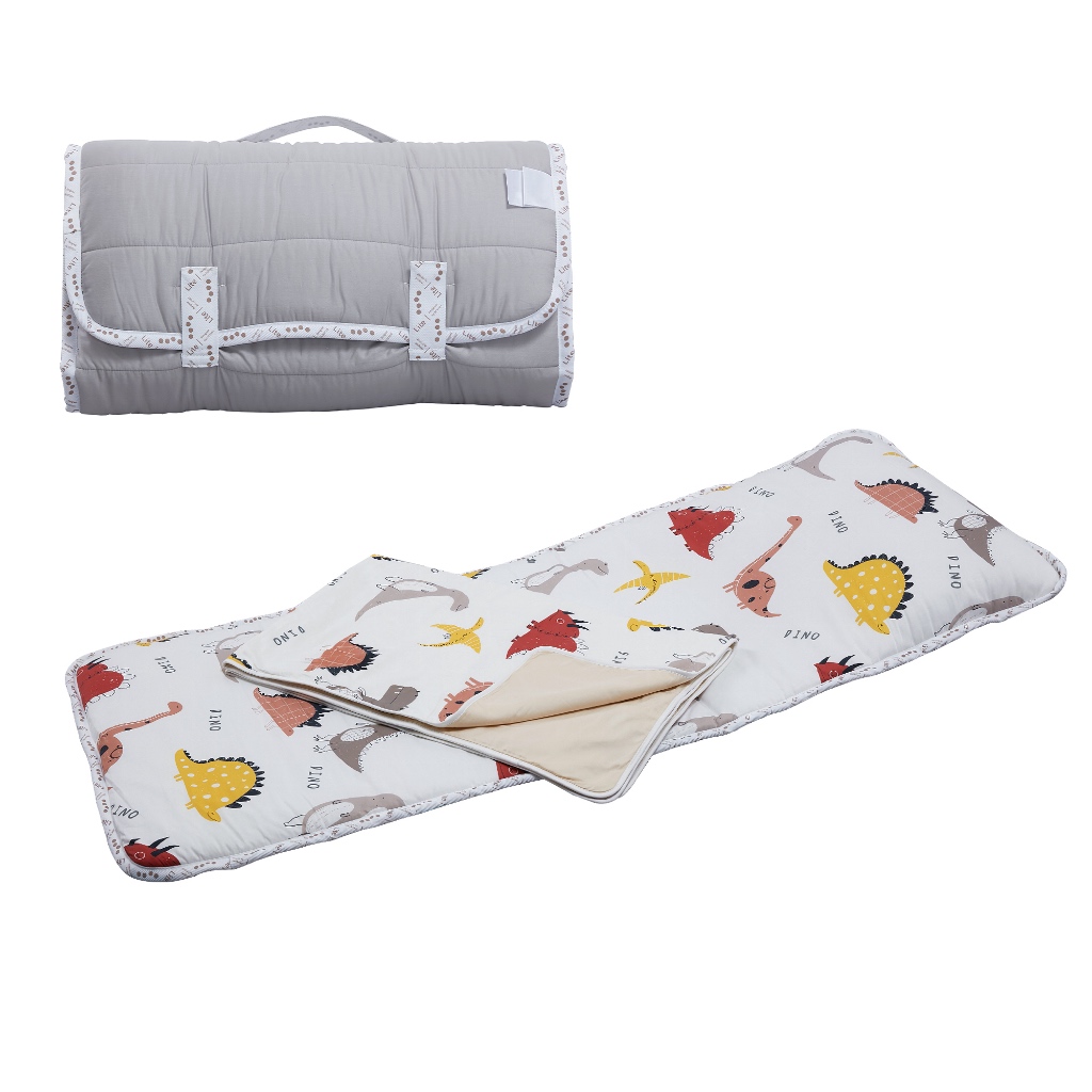 DOTDOT Lite|Kids-Pad-The DINO午睡墊組合 | 幼兒園｜厚度約2.0cm｜四季睡袋｜天絲&trade;.棉, , large