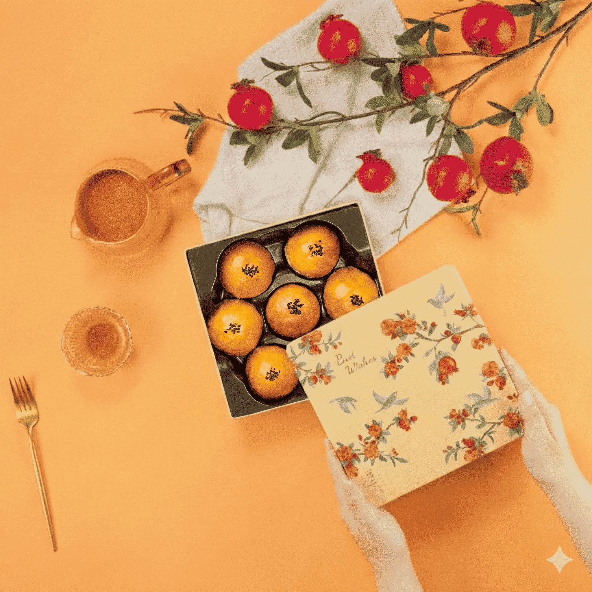 Year Gift Box (red beanx7), , large