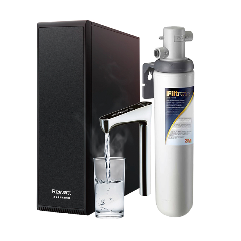 〔Rewatt+3M〕S004 under-cabinet water purification system combination (installation not included), , large