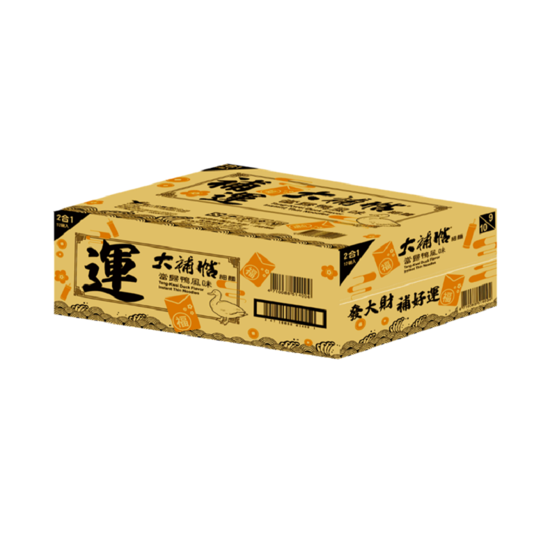 統一大補帖當歸鴨細麵(碗)102g, , large