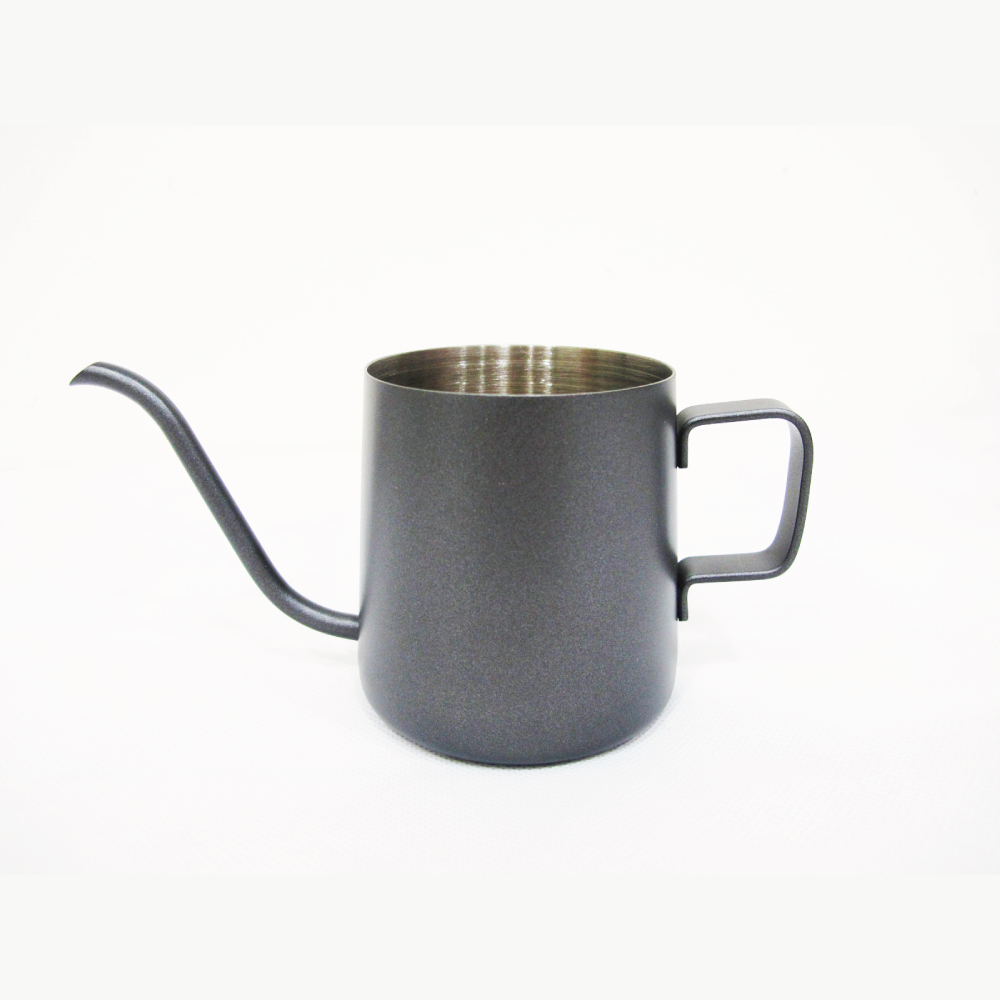 [日日好物]生活良品-耳掛咖啡專用迷你細口壺SNK-250B黑色250ml/盒(咖啡機周邊配件,廚房餐廚器具,斜口壺嘴手沖壺,手沖濾掛咖啡細嘴壺,304不鏽鋼咖啡沖泡壺), , large