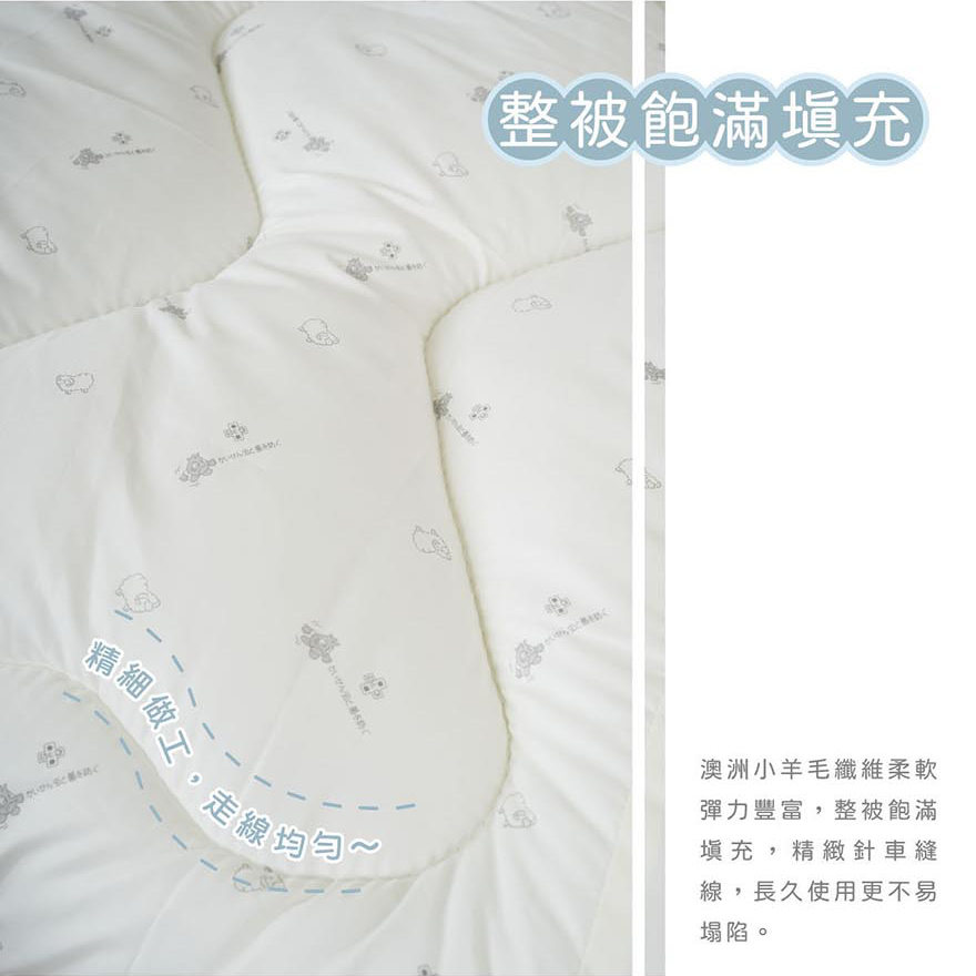 ［熊棉］澳洲暖意羊毛舒適被, , large