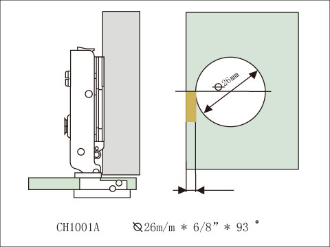 【協進五金】緩衝可拆玻璃後鈕 鎳, , large