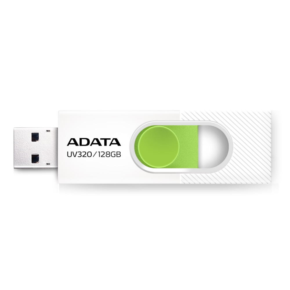 【ADATA 威剛】UV320 128G 白色 USB 3.2 Gen 1 高速 隨身碟, , large