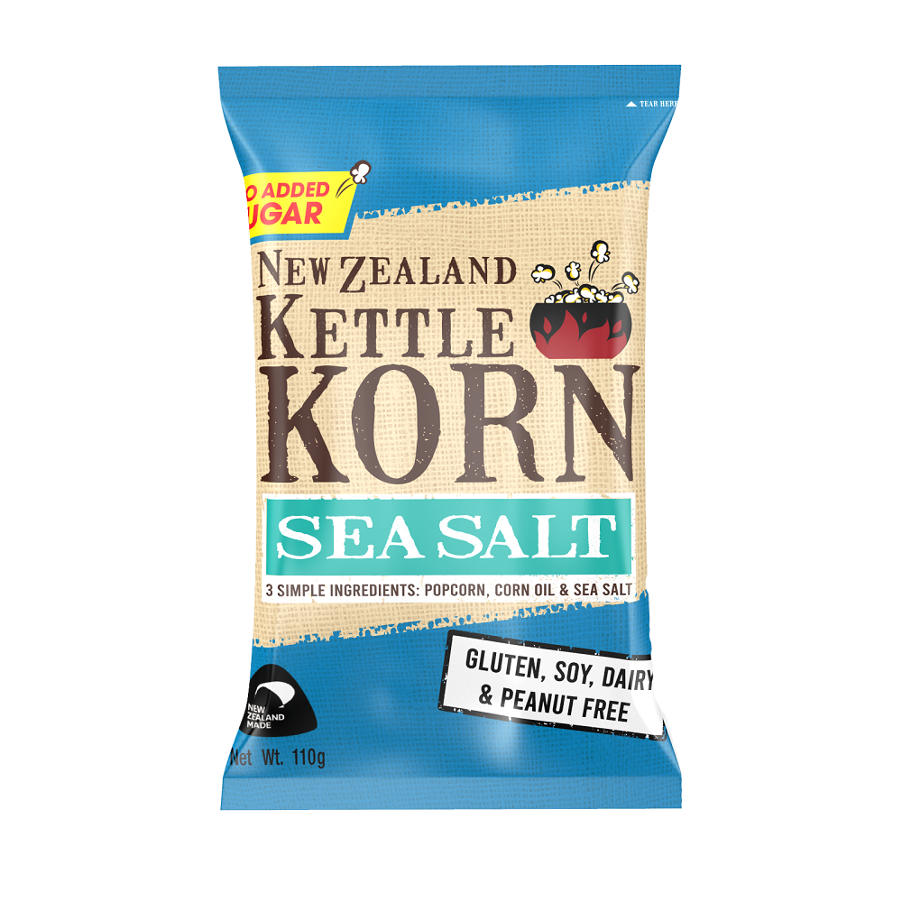 Kettle Korn Popcorn Sea Salt, , large