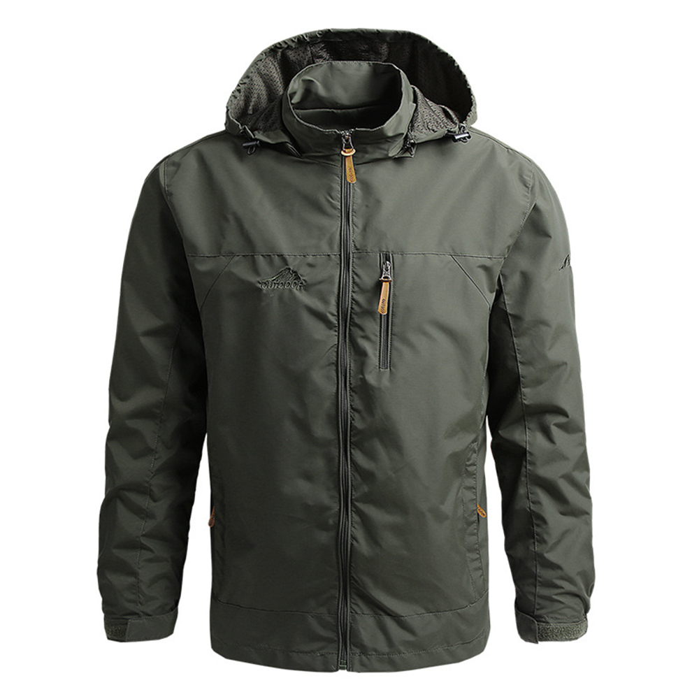 Men’s Lightweight Windbreaker Jacket, , large