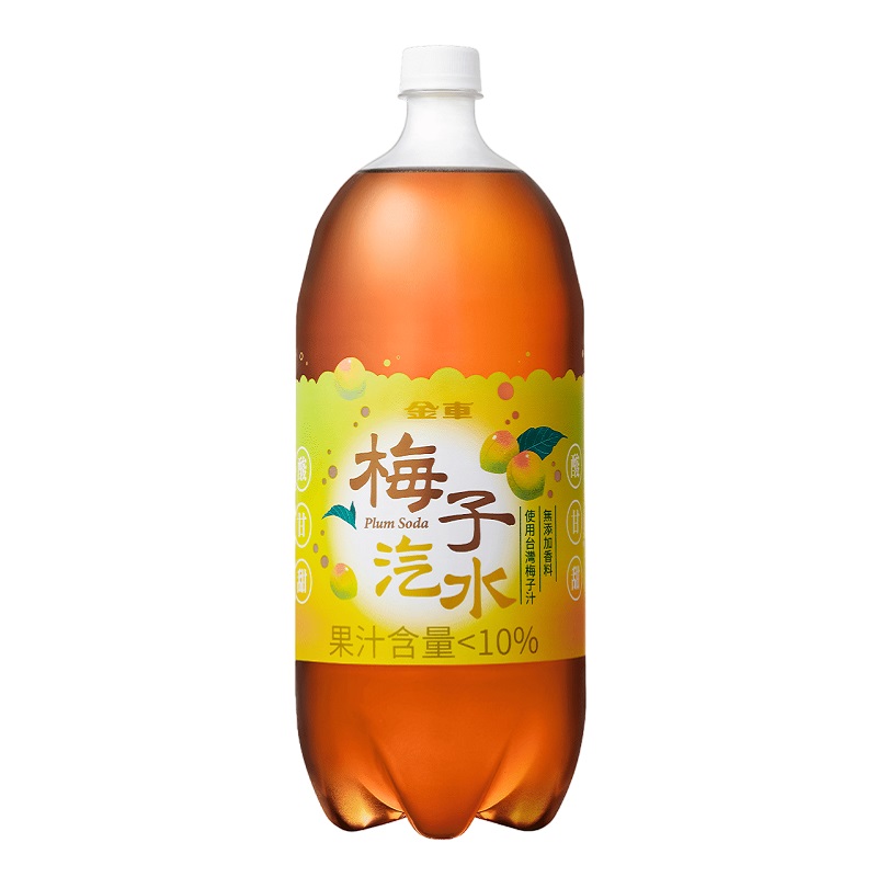 金車梅子汽水 2000ml, , large