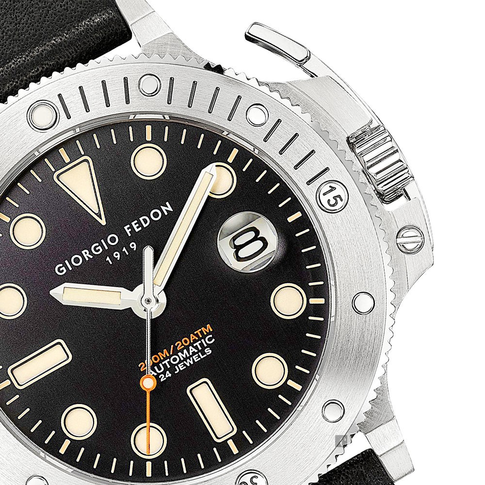GIORGIO FEDON 1919 海藍寶石系列第二代 AQUA MARINE II 機械錶 GFCR005, , large