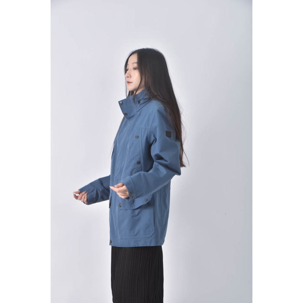 (L) aigie防風藍色外套二手衣, , large