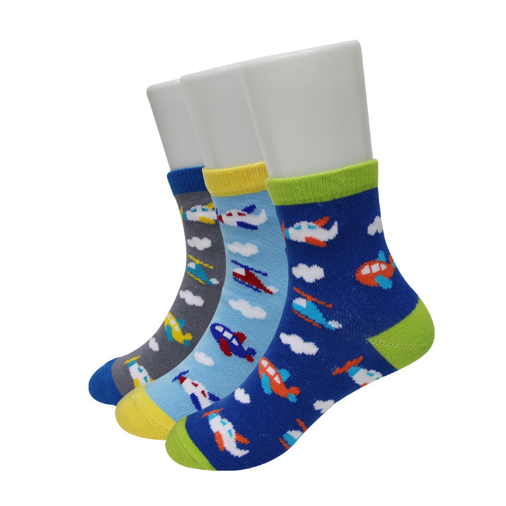 【BVD】飛上雲端1/2童襪-B327.B328短襪, , large