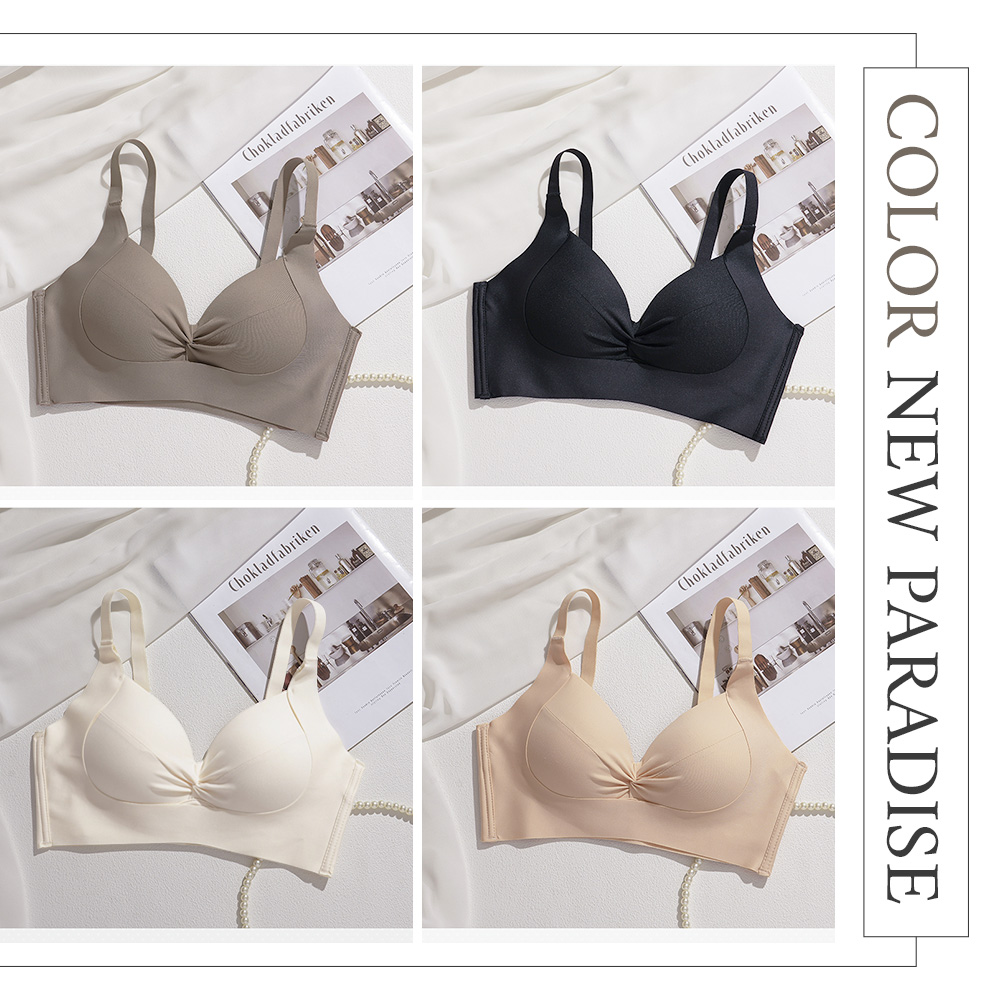 [夢巴黎] 美胸提拉收副乳內衣 內衣 無痕內衣 無鋼圈內衣 女生內衣 爆乳內衣 小胸內衣 集中爆乳 少女內衣 胸罩 副乳, , large