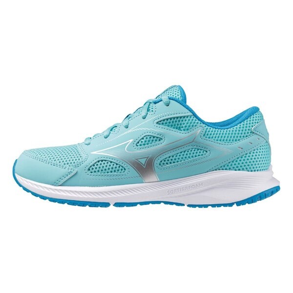 Mizuno Spark 9 女 慢跑鞋 彈力 支撐 緩震 美津濃 水藍 [K1GA240426]