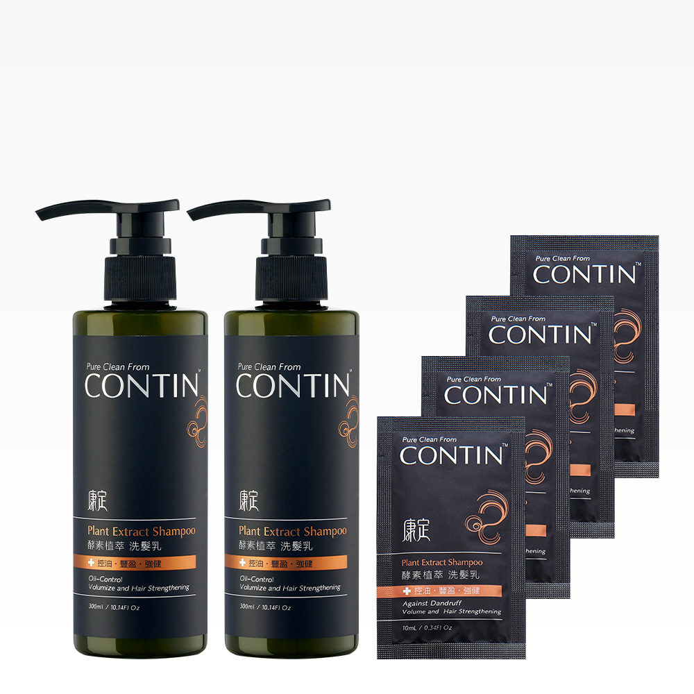 【康定】酵素植萃洗髮乳300ml*2入組 － 贈經典40ml, , large