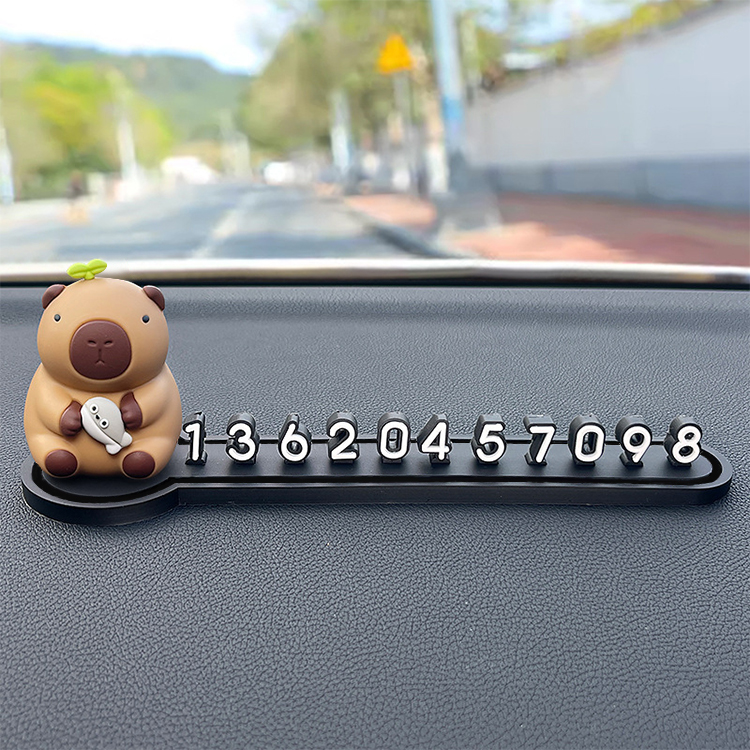 capybara-parking-number-plate, , large