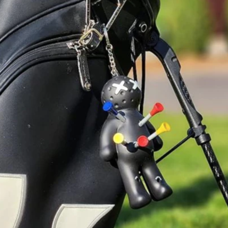 高爾夫 Voodoo娃娃Tee收納｜黑色, , large