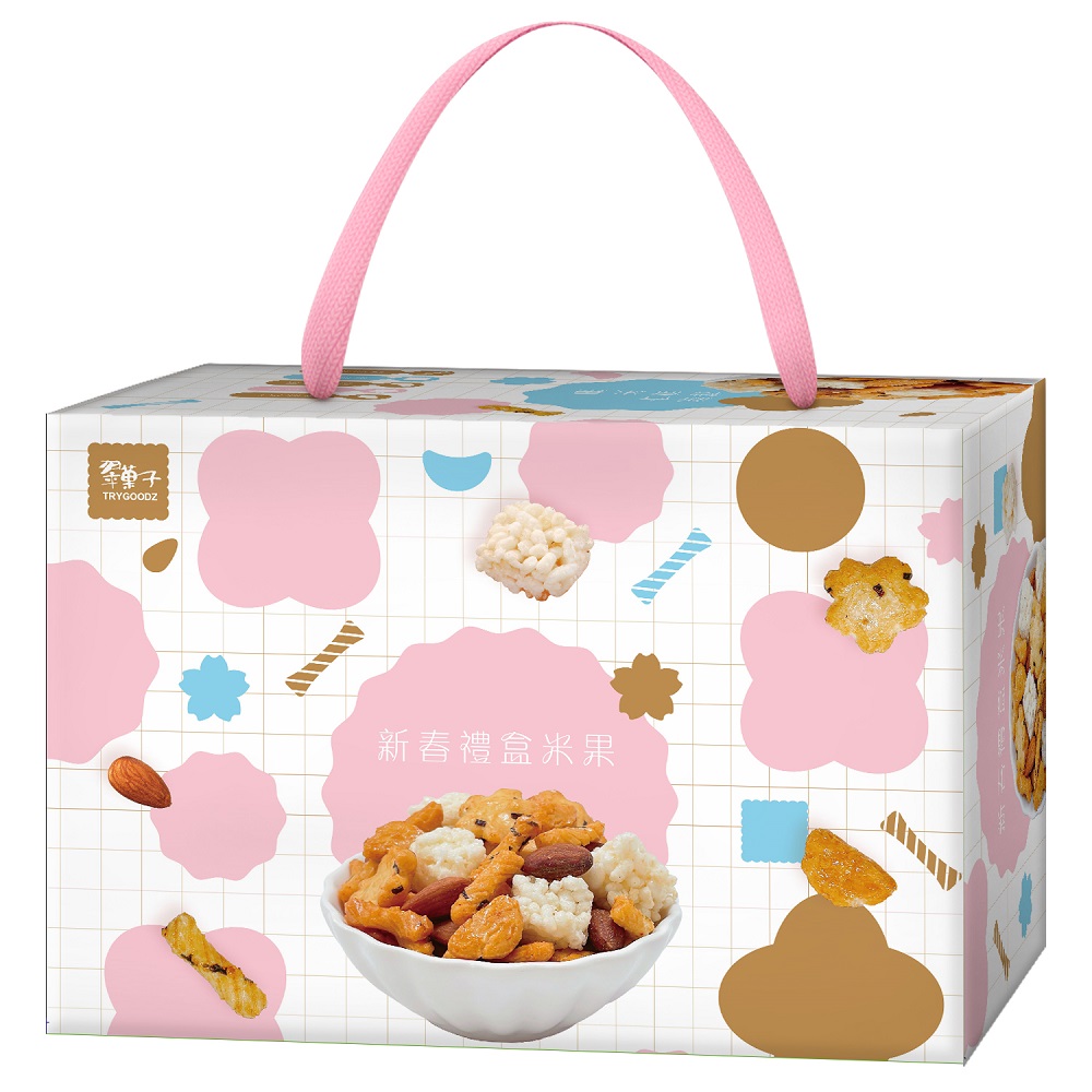 NEW YEAR MIX RICE CRACKERS BOX, , large