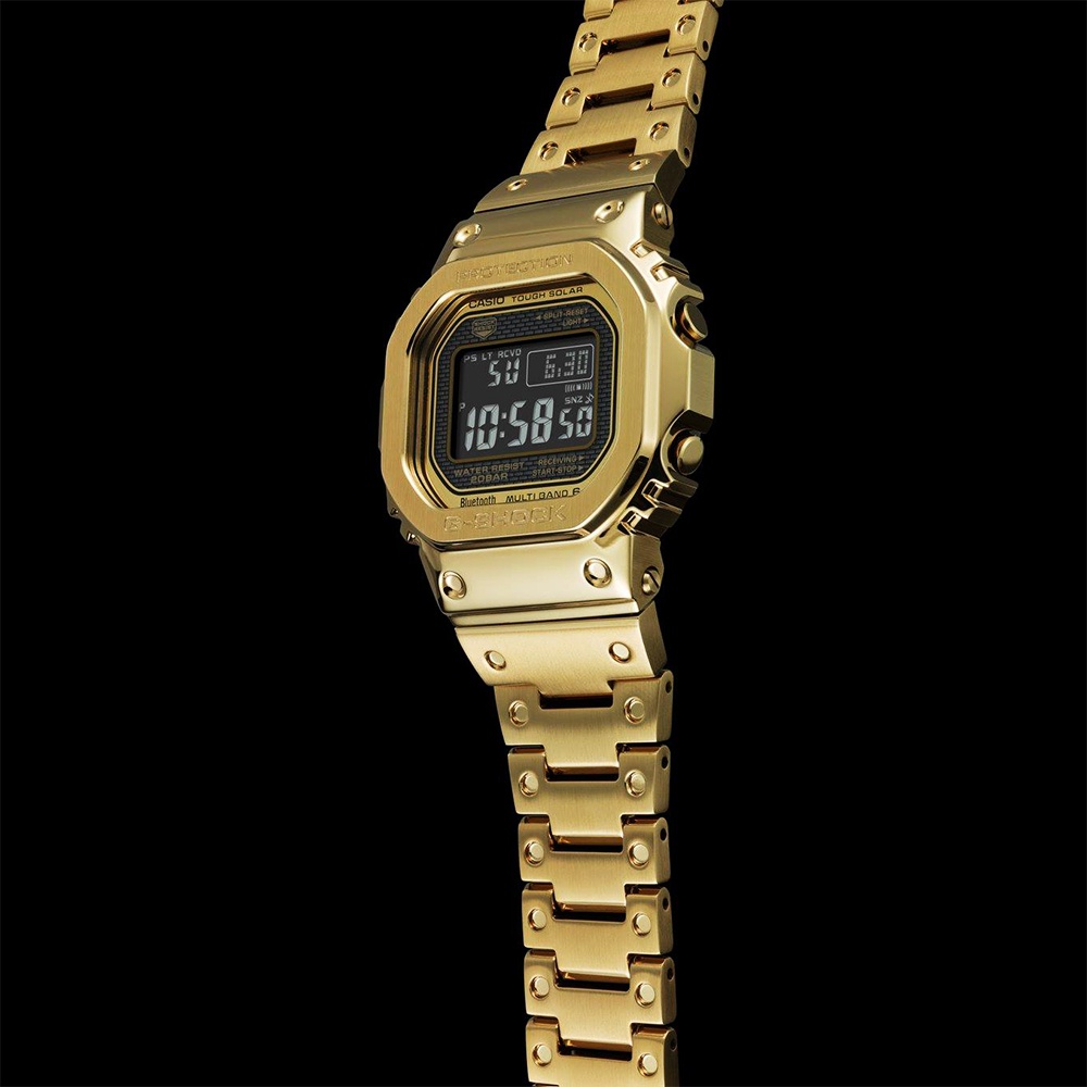 CASIO 卡西歐 G-SHOCK 35周年太陽能電波手錶 GMW-B5000GD-9, , large