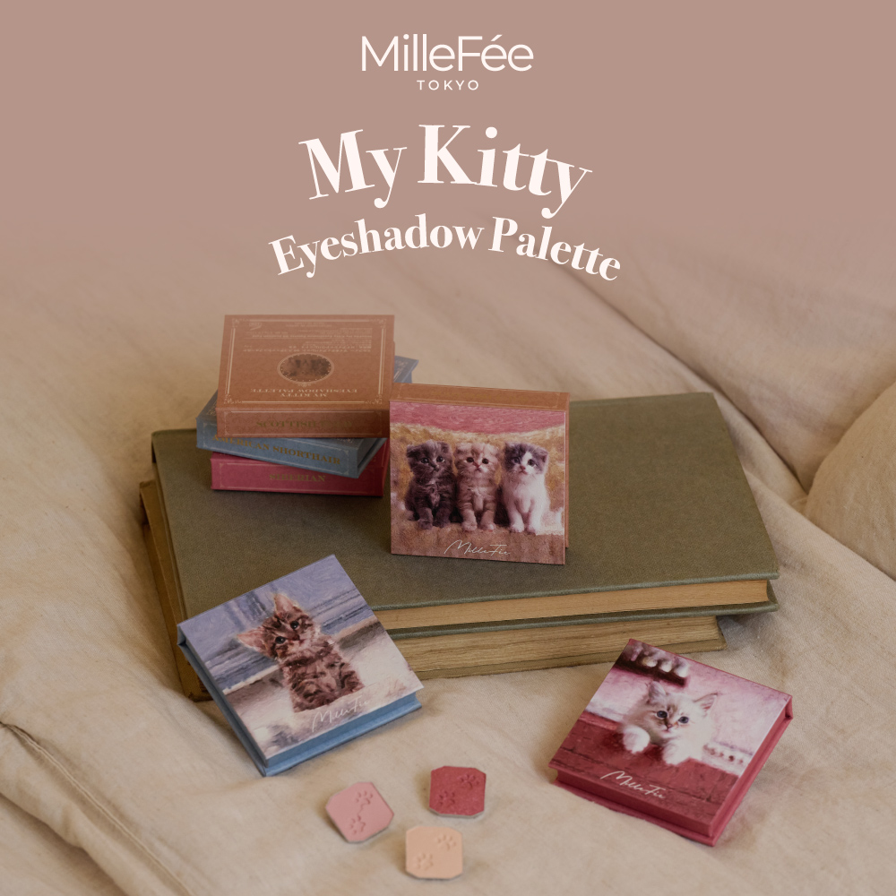 【千康購物網】MilleFée 喵星人眼影盤-03三花貓, , large