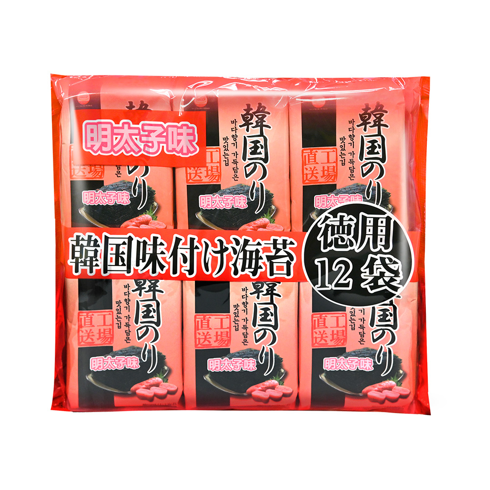 韓國明太子風味海苔12入, , large
