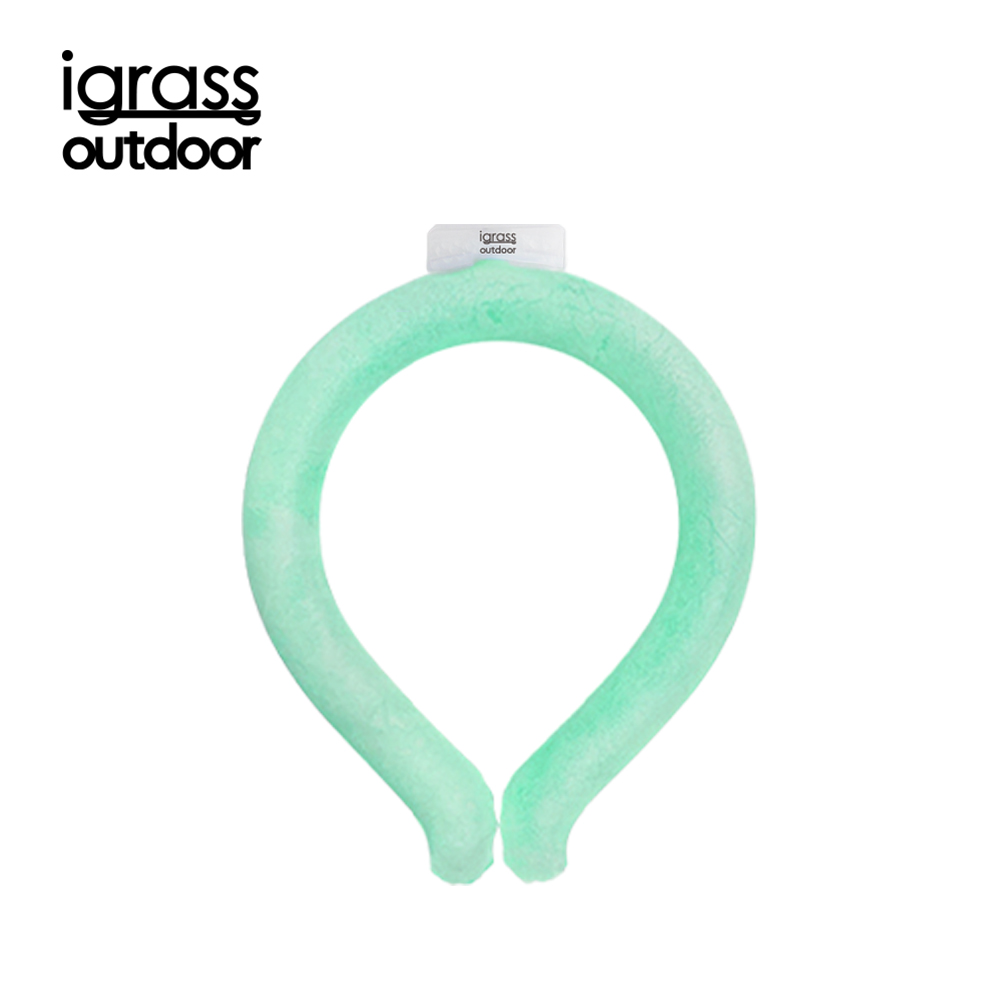 igrass outdoor smart cooling ring - adult green, , large