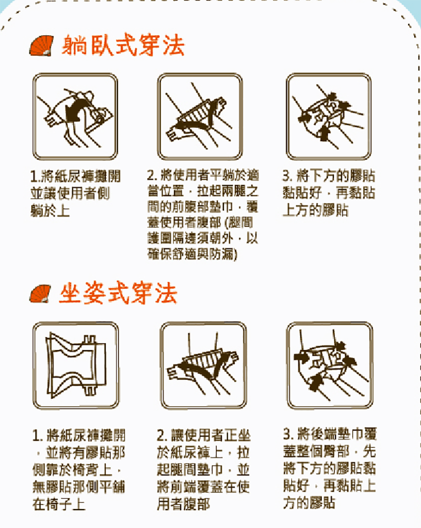 [巧移濕]巧成人黏貼型紙尿褲M號 (80X65Cm), , large