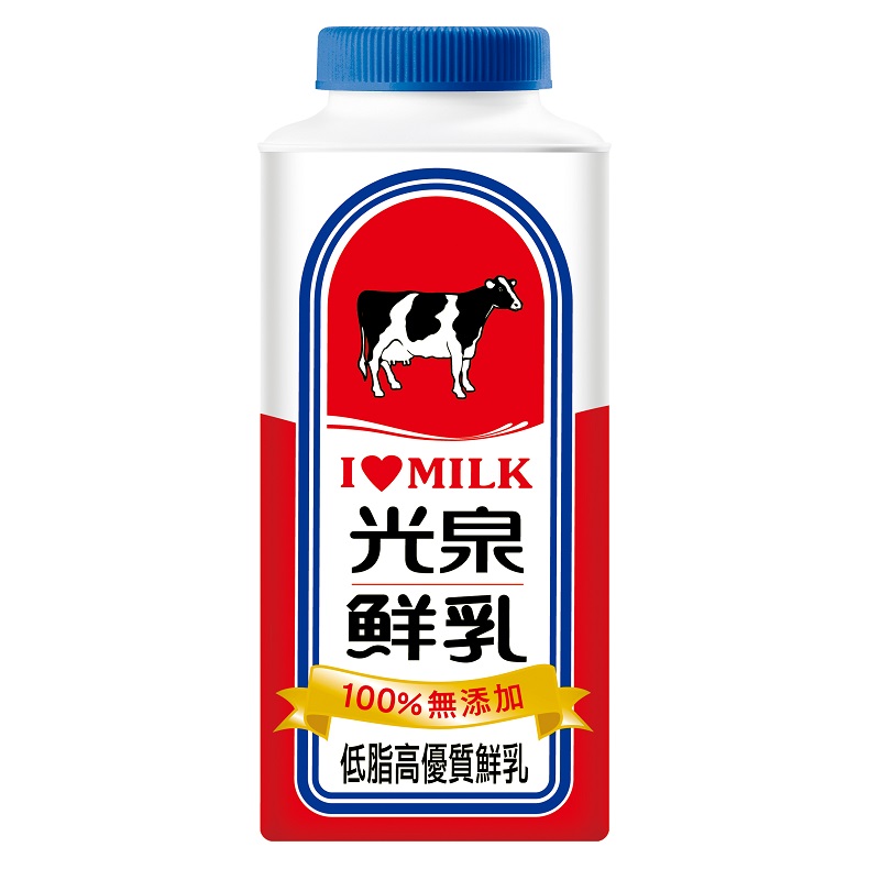 光泉鮮奶(低脂)290ML, , large