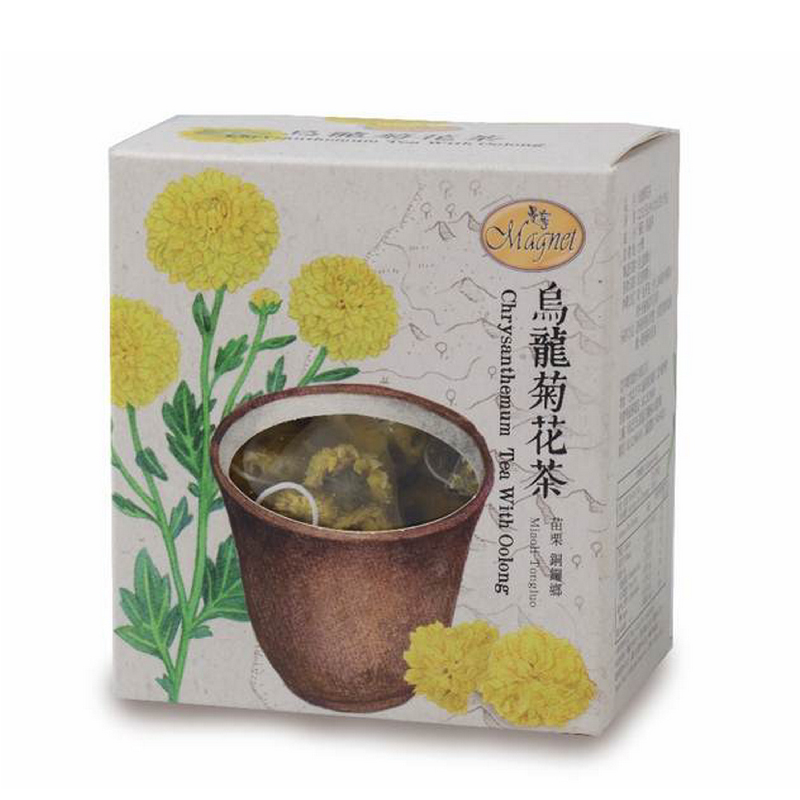 曼寧台灣花草茶-烏龍菊花茶1.5g X15, , large