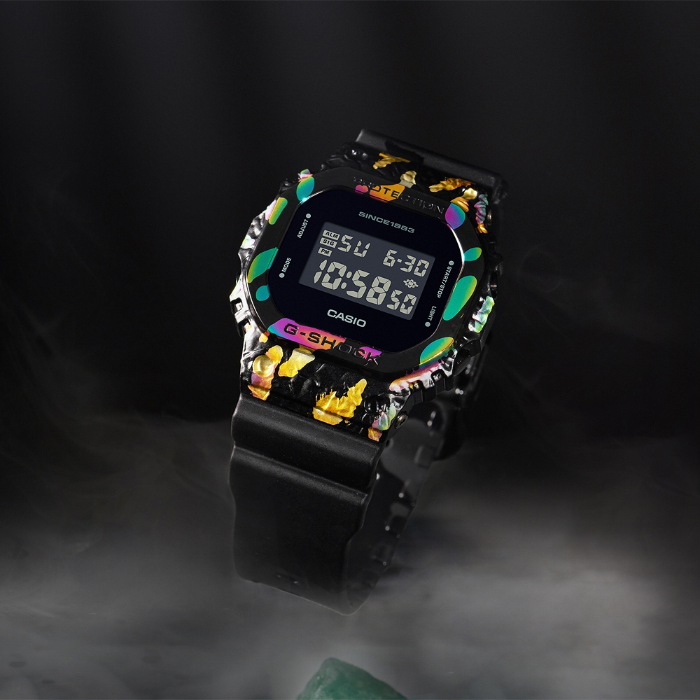 CASIO 卡西歐 G-SHOCK 40 週年探險家之石系列 電子錶 GM-5640GEM-1, , large
