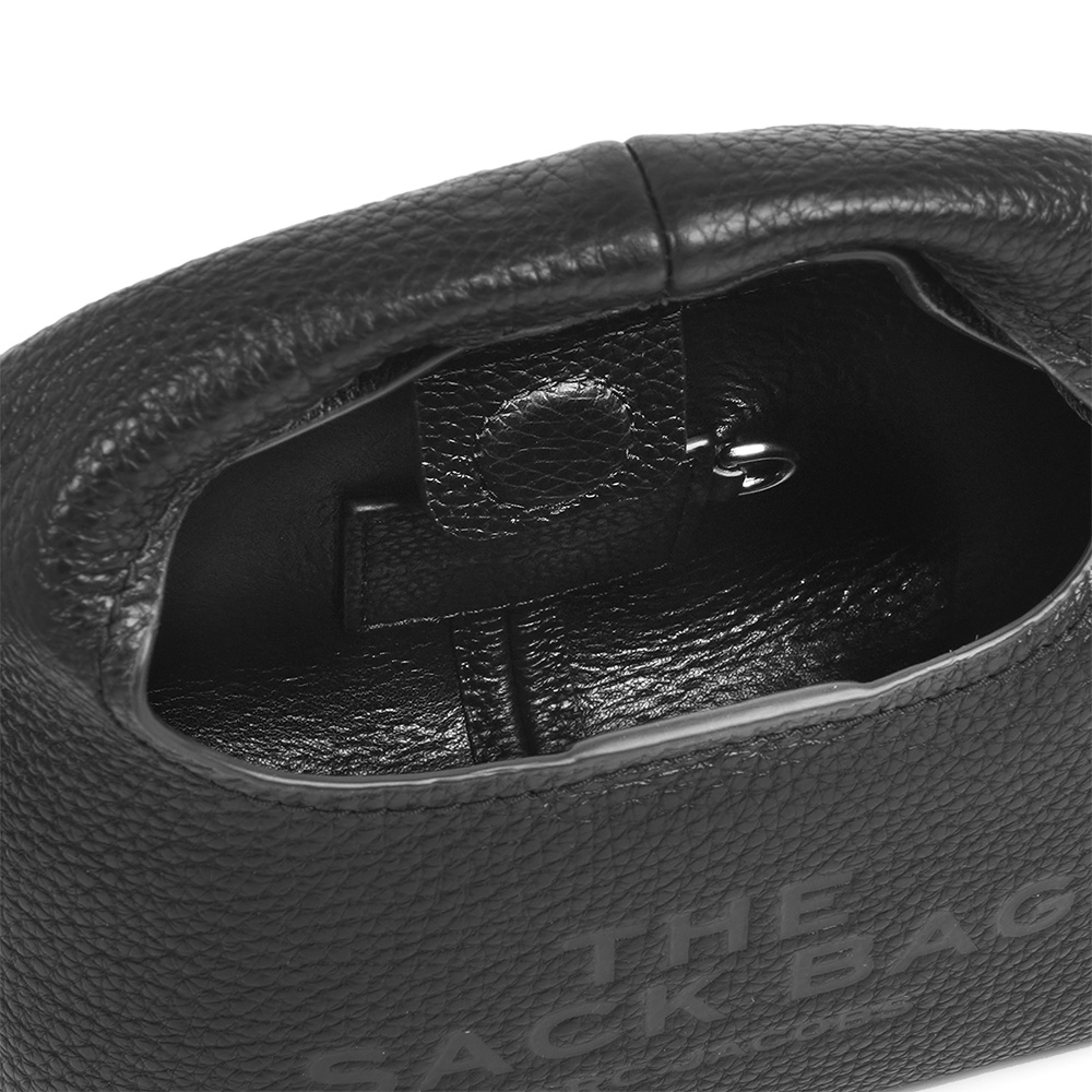 MARC  JACOBS The Sack Bag 牛皮二用包(Micro)(黑色), , large