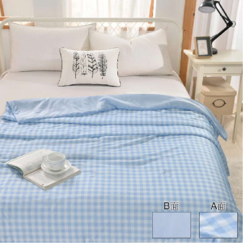 Printed summer double quilt, , large