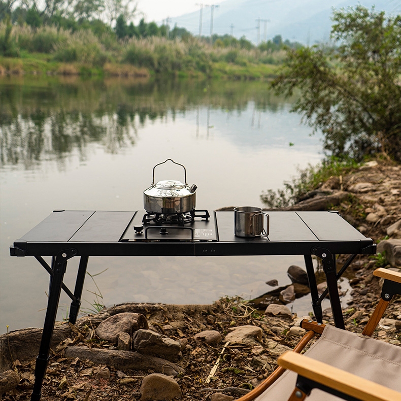 IGT camping table (Black), , large
