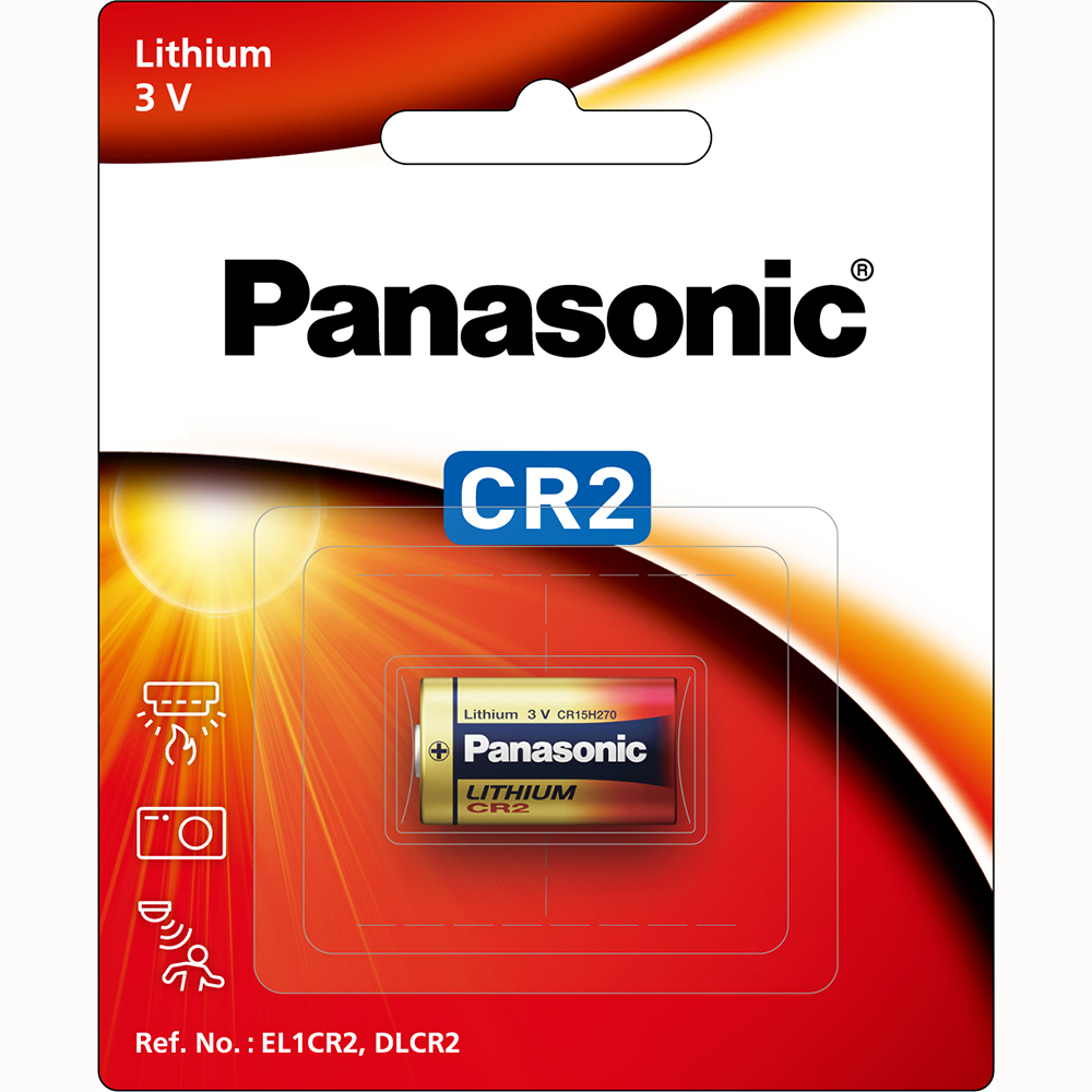 [寶旺旺] Panasonic國際牌 CR2 1B相機專用 紫色 3V鋰電池 1入 吊卡裝, , large