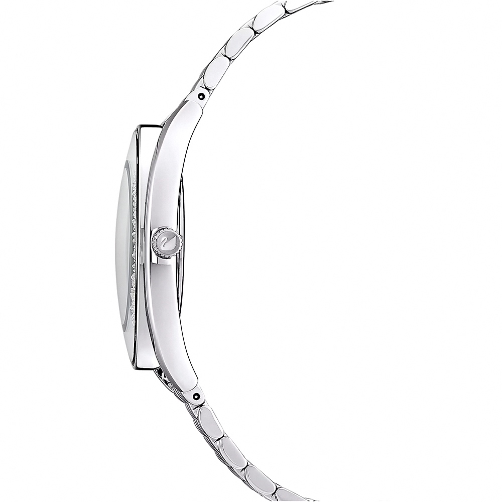 SWAROVSKI 施華洛世奇 Crystalline Aura 奢華水晶女錶 手錶-35.5mm(5519462), , large