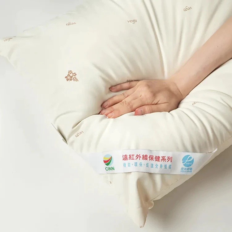 [CINN Official Store] Nano Far-Infrared Medium Pillow – 0.8 kg Insert｜Buy One Get One Free, , large