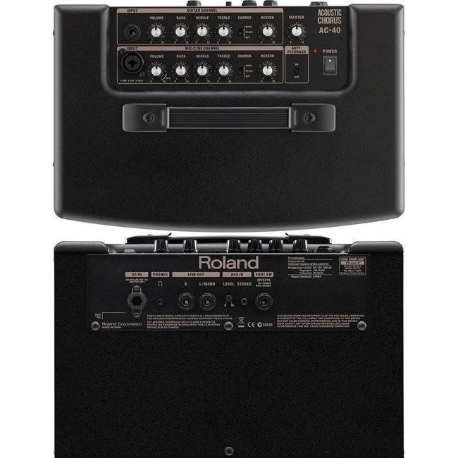 ROLAND AC40 BK 木吉他專用音箱 黑色款【敦煌樂器】, , large