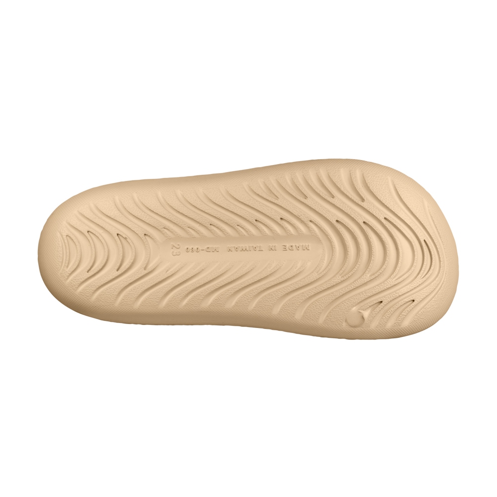 DIADORA迪亞多那 休閒舒壓拖鞋 女鞋 MIT 台灣製造 簡約 時尚 素色 人體工學 足弓支撐 減壓 排水 止滑 米, , large