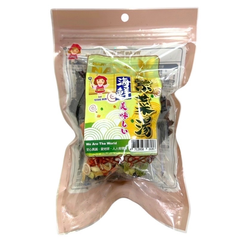 譽方媽媽海鮮紫菜湯, , large